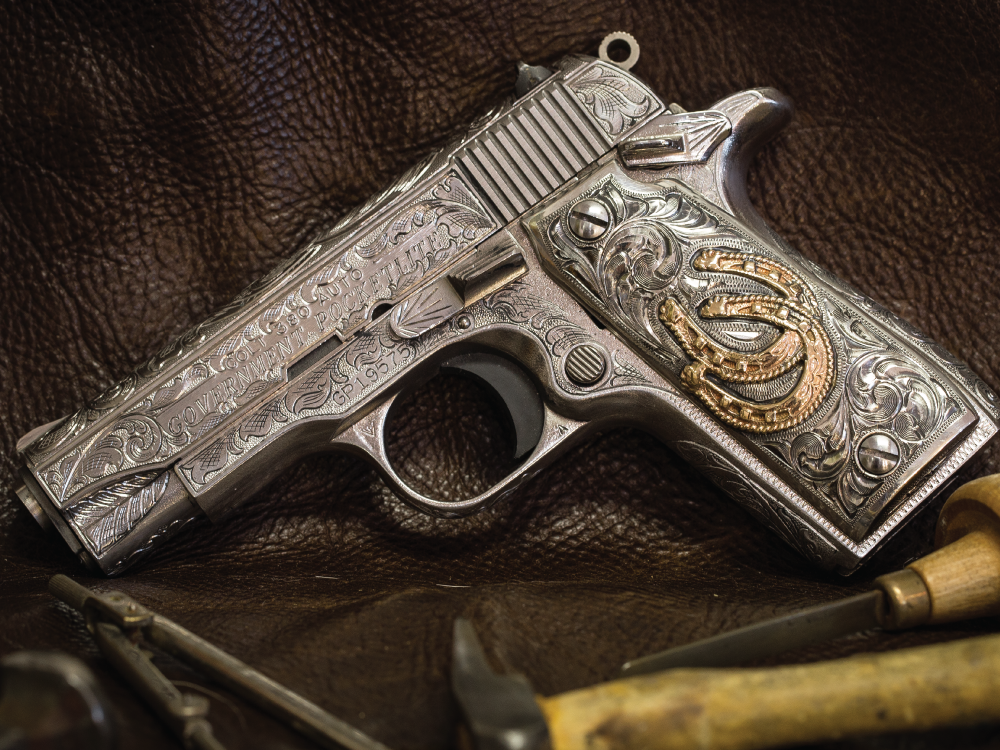 robert dove custom gun engraving